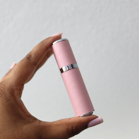 Miss Dior Eau De Parfum 5mL - Pink Faux Leather Atomizer Refillable - Picture 3 of 3